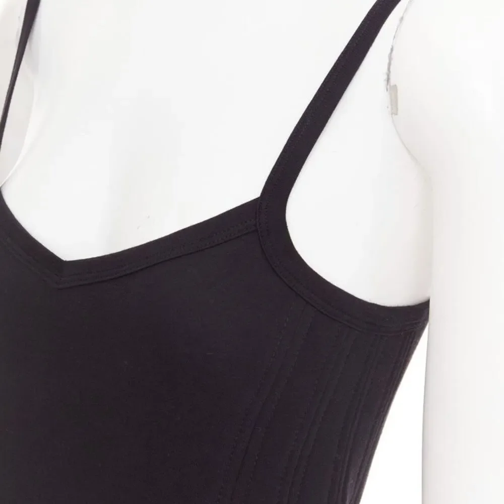 Chanel Sport Fleece Pinafore Dress